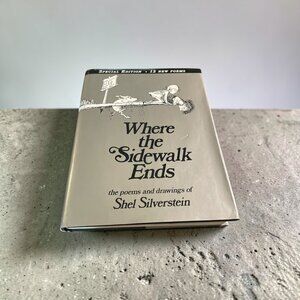 Where the Sidewalk Ends Special Edition Hardcover Shel Silverstein